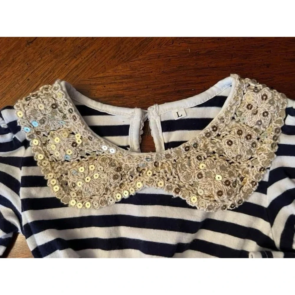 Tulle Dress Fancy No brand Shown but like a 18m-2t imo vguc‎ Sequin Collar